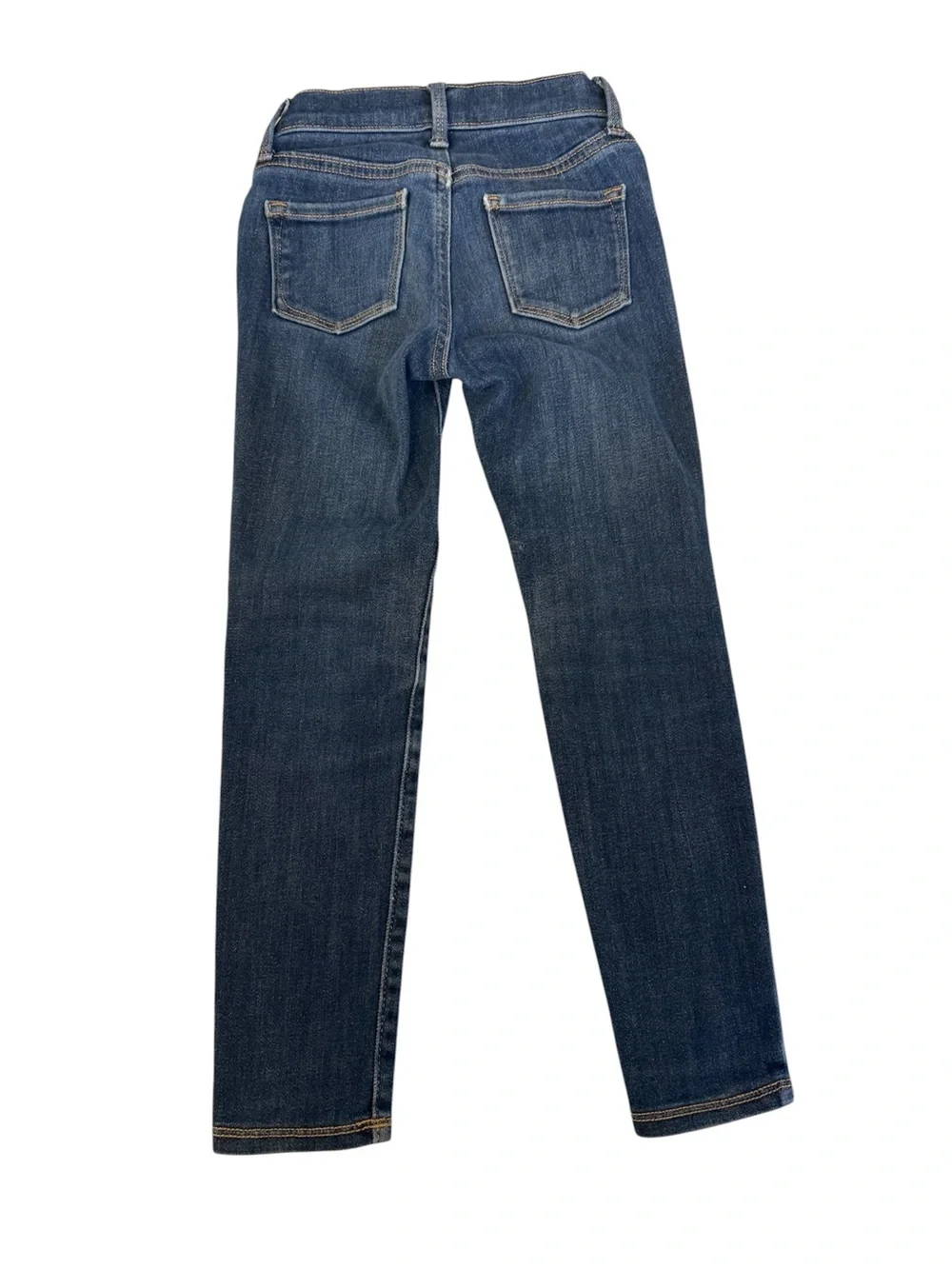 Old Navy Girls Dark Blue Denim Stretch Jeans, Size 7